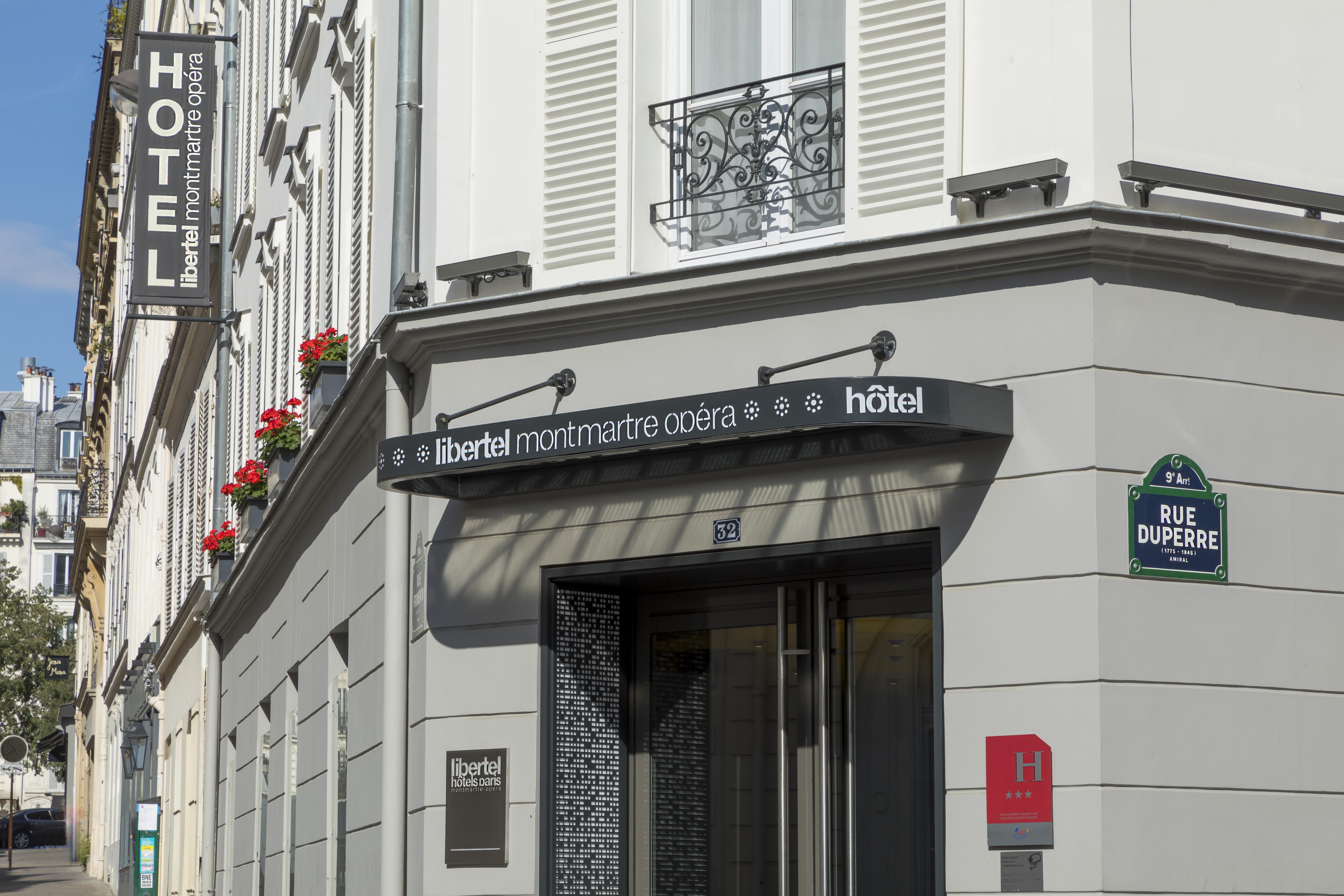 Hotel Libertel Montmartre Opera Paryż Zewnętrze zdjęcie